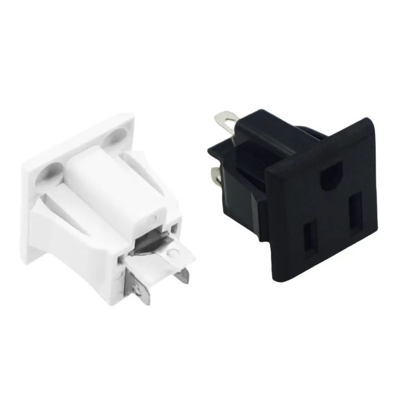 ปลั๊ก ac07 ac power socket 3รู ใหม่ มีราคาส่ง ปลั๊กหน้าเศร้า