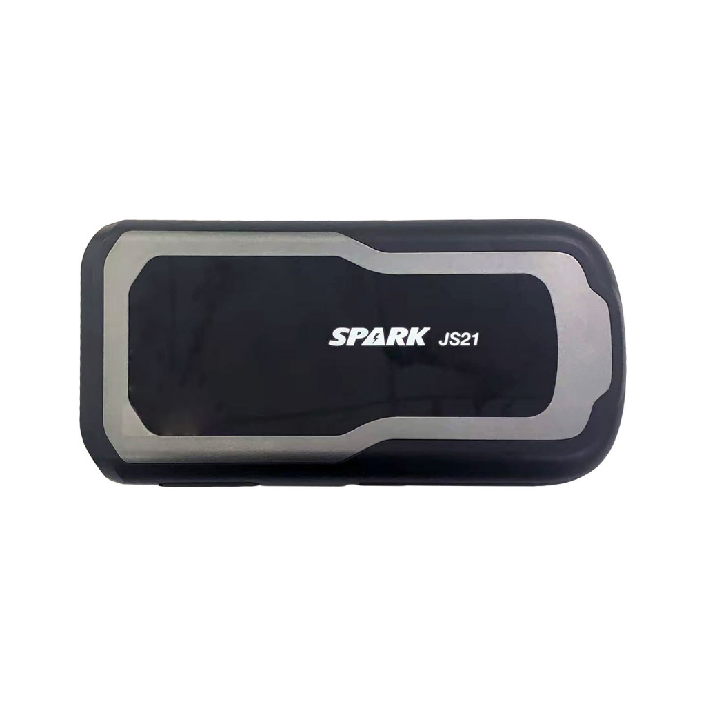 All New SPARK JS21 เครื่องจั๊มพ์สตาร์ท 12V สำหรับรถหรู Supercar และ กระบะดีเซล Peak: 2000A Capacity: 16000mAh/59.2Wh รับประกัน 1 ปี*