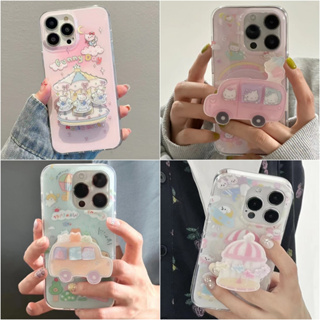 ✨NEW✨เคสไอโฟน 14 Pro Max 13 12 11 เคส for iPhone 13 griptok hello kitty การ์ตูน การป้องกันการตก Case