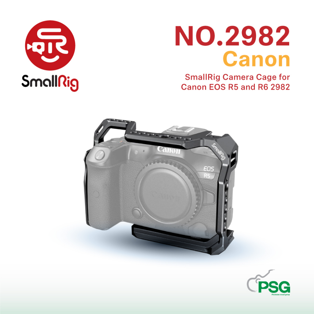 SmallRig Camera Cage for Canon EOS R5 and R6 2982