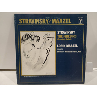 1LP Vinyl Records แผ่นเสียงไวนิล STRAVINSKY/MAAZEL  (H6E79)