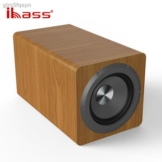 ibass 100W 6.5 นิ้ว ตู้ลำโพงซับ Active Subwoofer ซับวูฟเฟอร์ สำหรับ โฮมเธียเตอร์ตู้ลำโพง ตู้ซับ ตู้ลำโพงซับวูฟเฟอร์แบบแอ