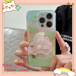 ❤️จัดส่งภายใน 24 ชม❤️ เคสไอโฟน 11 12 13 14 Pro Max การ์ตูน แฟชั่น ความนิยม สาวน่ารักหัวใจ Case for iPhone ป้องกันการตก