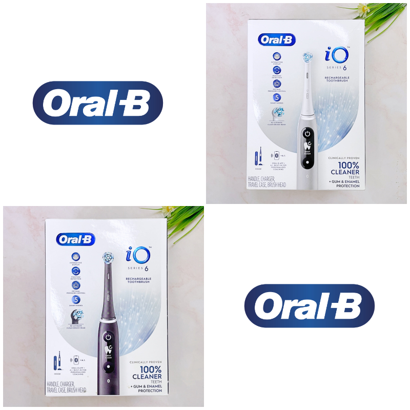 [Oral-B®] iO Series 6 Rechargeable Electric Toothbrush ออรัล-บี แปรงสีฟันไฟฟ้า