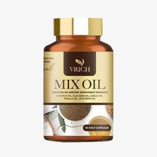 Mix well oil วีริช มิกซ์ ออยล์ น้ำมันสกัดเย็น 5 สหาย