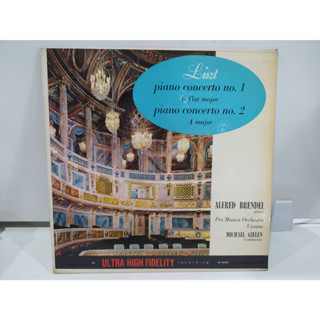 1LP Vinyl Records แผ่นเสียงไวนิล  Liszt piano concerto no. 1  (H6E92)