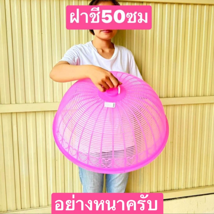 อย่างหนาครับ ฝาชี 50ซม (เบอร์52) เกรดเอ หนาครับ ฝาชีอย่างหนา เหนียวทนทาน