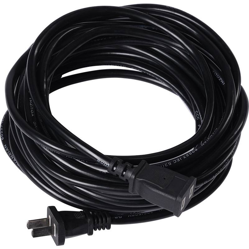 iRemax power extension cord สายไฟต่อปลั๊กสองตัว สายไฟต่อสองรูกำลังสูง สายไฟในครัวเรือน 2500W