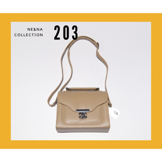 กระเป๋าเเฟชั่นผู้หญิงสะพายข้างทรงกล่อง No. 203.  NE&amp;NA Collection Bag