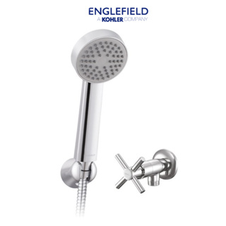 ENGLEFIELD Giro shower valve with hand shower Set วาล์วเปิด-ปิดน้ำ รุ่นจีโร่ พร้อมฝักบัวสายอ่อน K-23197X-CP