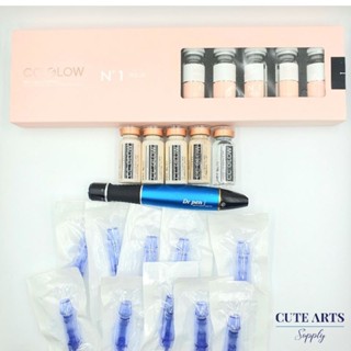 เซตอุปกรณ์ CC Glow กับ CC เซรั่ม ผิวฉ่ำวาวแบบสาวเกาหลี ทำเองที่บ้าน อุปกรณ์ครบชุด มีคลิปสอน ได้ทั้งชุดตามในรูป