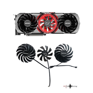 (ส่งจากไทย) พัดลมการ์ดจอ Colorful Colorful RTX3060ti 3070 3080 3090 Advanced OC-V Graphics Fan