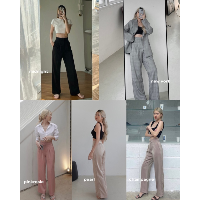 VIOLETTA กางเกงขายาว รุ่น KRYSTAL PANTS