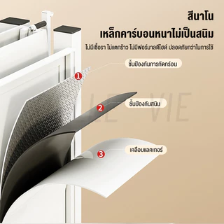 ชั้นวางของพับเก็บได้ 5ชั้น โครงเหล็กเคลือบกันสนิม [ไม่จำเป็นต้องติดตั้ง] มีล้อ ประหยัดพื้นที่และ จัดเก็บสะดวก