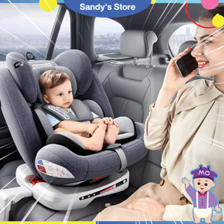 คาร์ซีท เบาะรองนั่งเด็ก ติดตั้งระบบ isofix แรกเกิด–12 ขวบ หมุนได้ 360 องศา ปรับมุมได้ พกพาง่าย 0-55 kg car seat