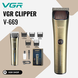 VGR รุ่น V-669 ปัตตาเลี่ยนไร้สาย คุณภาพดี ดีไซน์หรูหรา