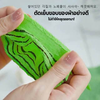 SHOWER BEAUTY ผ้าขัดผิวเกาหลี Italy Towel ขัดไคล ลดสิวหลัง ผิวเนียนใส แบบสวมมือ