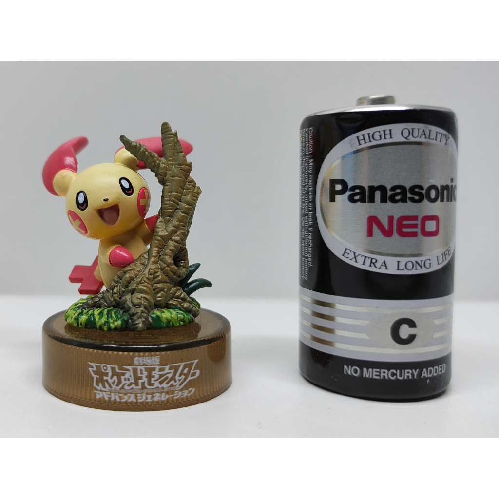 Kaiyodo Pokemon Bottle Cap Mini figure Plusle มือสอง