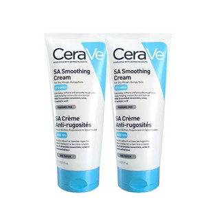 การจัดส่งของแท้, CeraVe SA Smoothing Cream, Moisturizer, 177ml