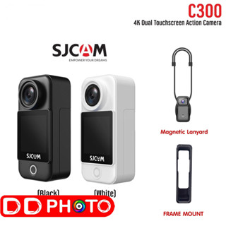 SJCAM C300 4K Dual Touchscreen Action Camera มาพร้อมจอทัชสกรีนที่ด้านหน้า