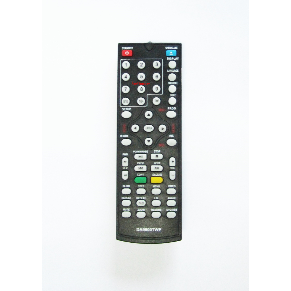 TWE(DA9600TWE)Remote for DISTAR DVD รีโมทใช้สำหรับดีวีดีไดสตาร์