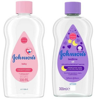 Johnson ่s Baby Oil จอห์นสัน ออยส์ ออยล์บำรุงผิว มีทั้งหมด 2 สูตร ปริมาณสุทธิ 300 มล.