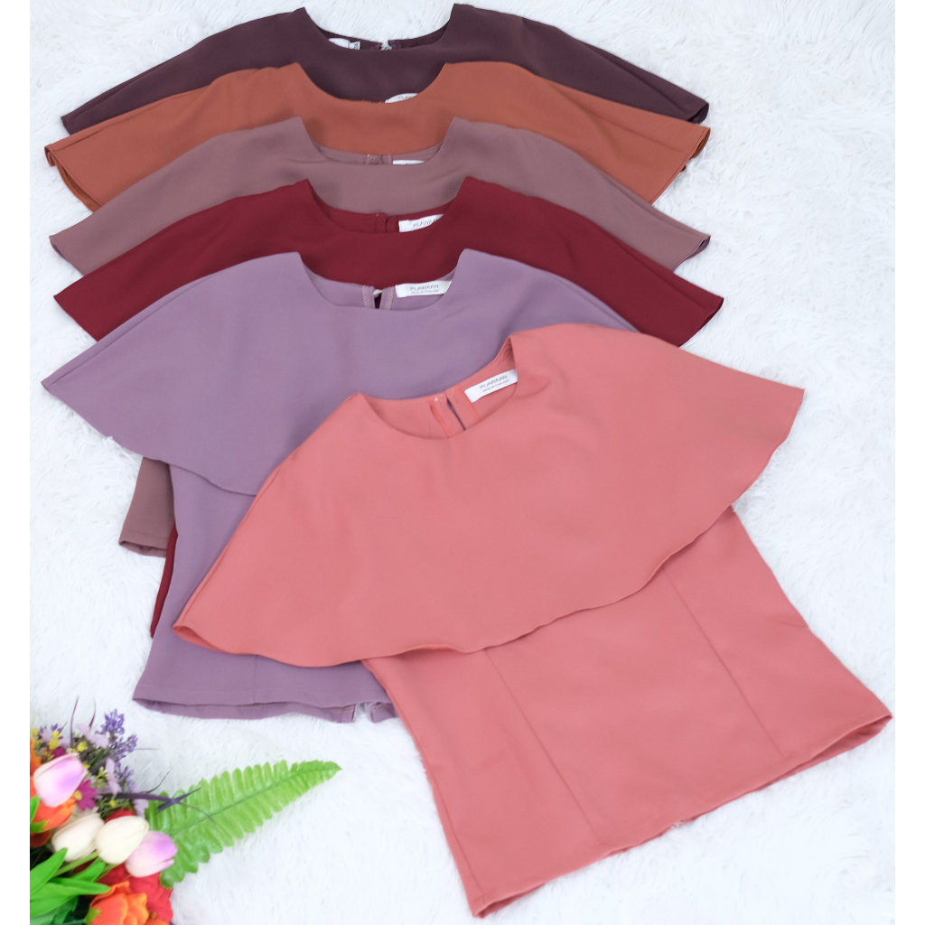 เสื้อแขนกุด แต่งระบายรอบตัว รุ่น BX BY BZ