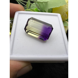 21x14mm Ametrine Amethyst 1 pieces Bi color gemstone