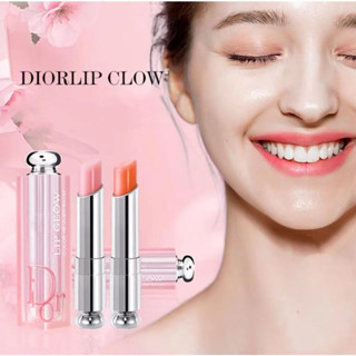 【เวอร์ชั่นใหม่】Dior Addict Lip Glow #012#008#004#001 3.2g ลิปมัน dior ของแท้ เครื่องสําอาง ลิปกลอส ลิปมันเปลี่ยนสี