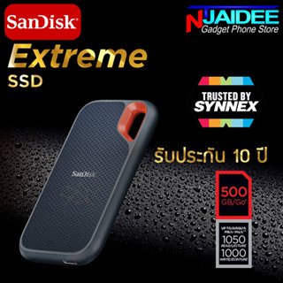 [แพ็คใน 30 นาที] เอ็กซ์เทอนอลพกพา SANDISK  SSD (500 GB) รุ่น SDE61-500G-G25 ศูนย์ Synnex เคลม10 ปี