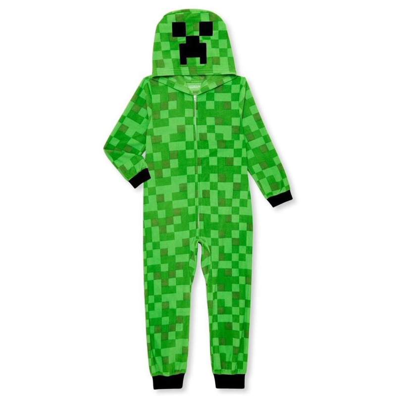 Minecraft Pajamas for Boys Creeper Costume Blanket Footless PJ Sleeper