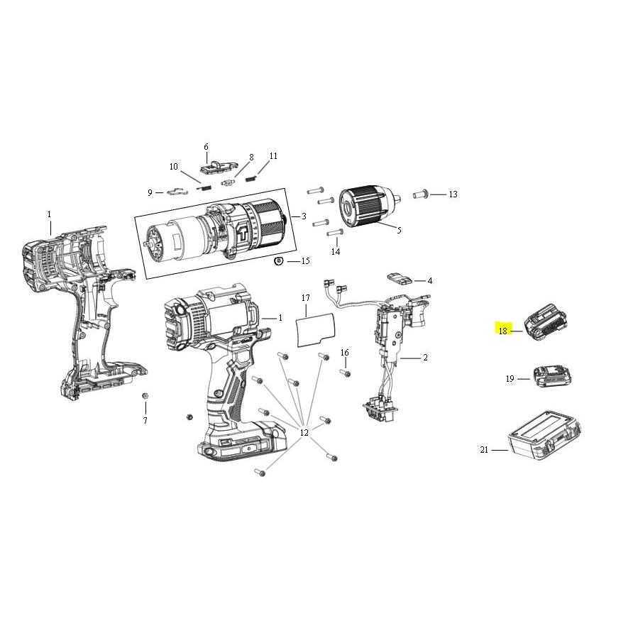 แท้ Stanley ชาร์จ SCD711D2KA  SBD710D2K  SBD715D2K  SBI810D2K SCD700D2K N924197