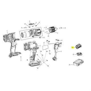 แท้ Stanley ชาร์จ SCD711D2KA  SBD710D2K  SBD715D2K  SBI810D2K SCD700D2K N924197