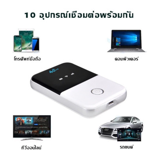 พ็อคเก็ตไวไฟ G Pocket WiFi 150Mbps 4G WiFi แบบพกพาแบบ ใส่ซิม รองรับการเชื่อมต่อWiFiพร้อมกัน