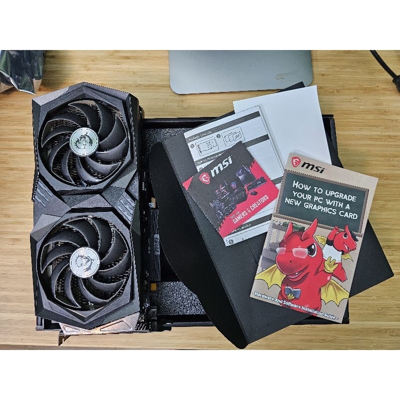 การ์ดจอ MSI GamingX 3060ti 8gb ประกันไทยถึง 08/24 แกะออกจากเครื่อง ขายตามสภาพจริง เทสโหลดหนักแล้วด้ว