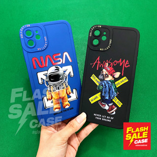 VivoV27(5G)/Y11/Y12/Y15/Y17/Y20/Y20s/Y12s/Y21(2021)/Y22(2022) เคสมือถือนิ่ม TPU กันเลนส์กล้องนูนสีพื้นพิมพ์ลายการ์ตูนเท่