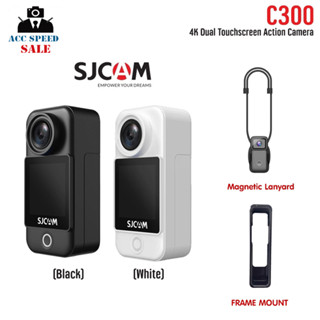 SJCAM C300 4K Dual Touchscreen Action Camera มาพร้อมจอทัชสกรีนที่ด้านหน้า