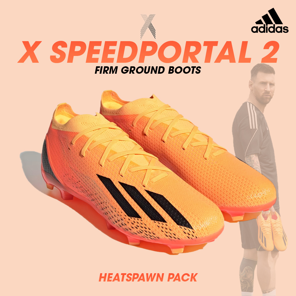 Adidas อาดิดาส รองเท้าฟุตบอล รองเท้าสตั๊ด FB X Speedportal.2 GV9562 (4900)