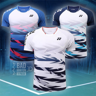 * พร้อมส่ง * เสื้อแบดมินตันโยเนก ลายไขว้สายฟ้า ใหม่ล่าสุด (มีสินค้าพร้อมส่งจากคลังสินค้าในไทย)