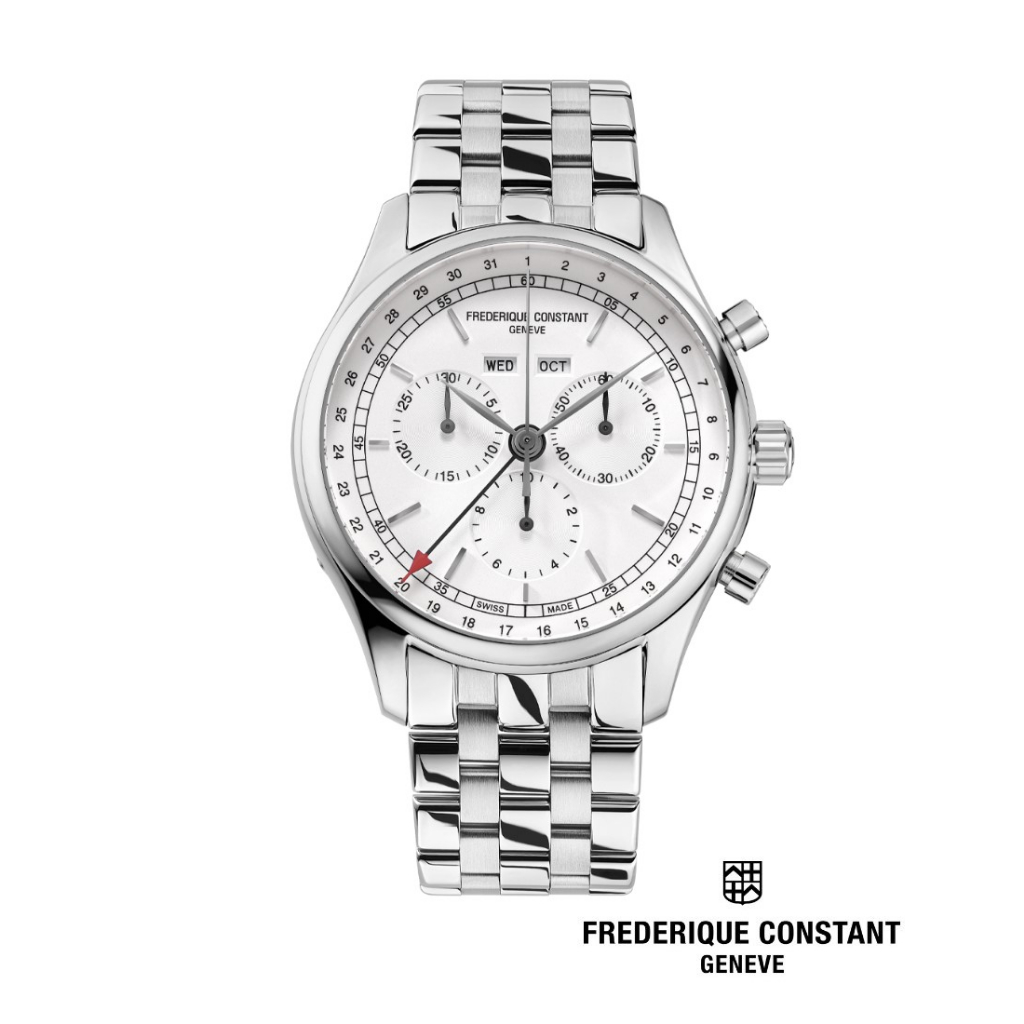 Frederique Constant Quartz FC-296SW5B6B Classics Chronograph Men’s Watch