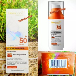 Dermaction Advanced Sun Solar Barrier Ultra-Light Face Fluid Spf50+ ขนาด50ml,40ml