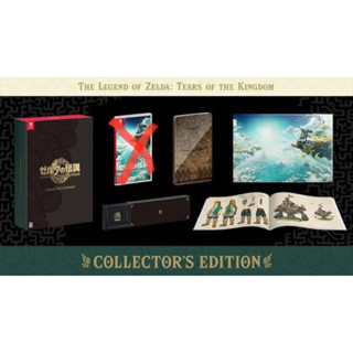 [แยกขาย]The Legend of Zelda Tears of the Kingdom Collector’s Edition JP แยก Artbook Steelbook