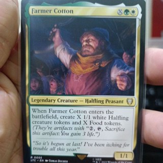 Farmer Cotton MTG Single Card