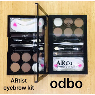 ODBO ARtist eyebrow kit ชุดอุปกรณ์ตกแต่งคิ้ว