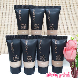 สูตรใหม่​ รองพื้น 🥰 Lancome Teint IDOLE Ultra Wear Foundation SPF 35 หลอด 5 ml. ฉลากไทย ของแท้ 100%