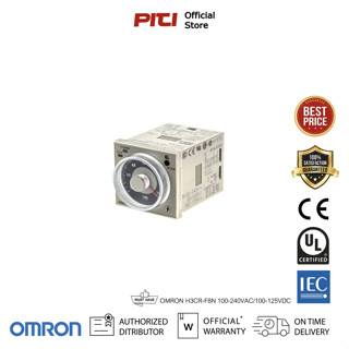 OMRON H3CR-F8N TWIN TIMER ไทม์เมอร์ 100-240 VAC/100-125 VDC TIMER 8 ขา