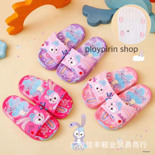 🐰Stella lou🐰รองเท้าแตะ เด็กผู้หญิง พื้นยาง น่ารัก 🌟สินค้าพร้อมส่งทุกวัน
