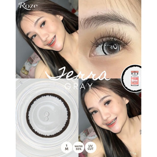 บิ๊กอายส์สีเทา ตาโตหวานแบ๊ว Terra gray rozelens 14.8