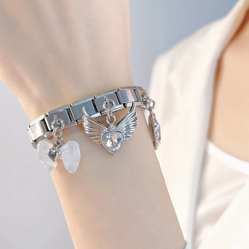 ชาร์ม Italian Charm Bracelet