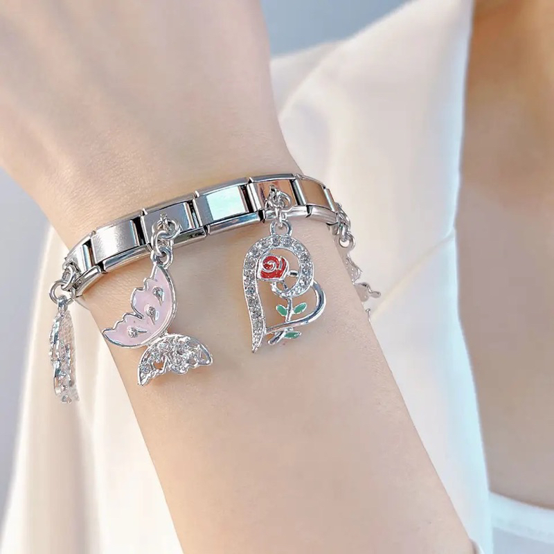 ชาร์ม Italian Charm Bracelet